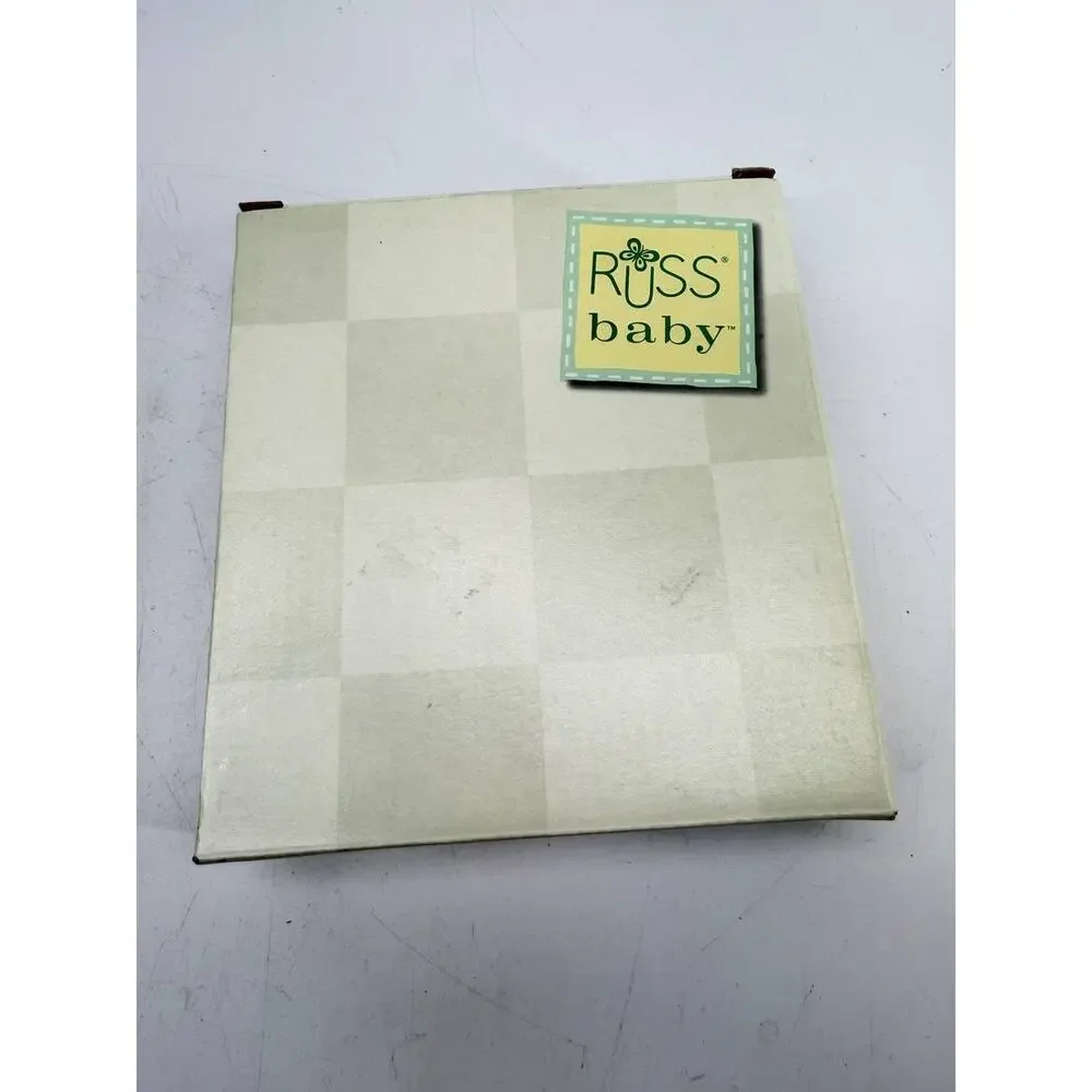 Russ Baby Noah's Menagerie Ark Handpainted Photo Frame 3x4 Resin NIB 24329